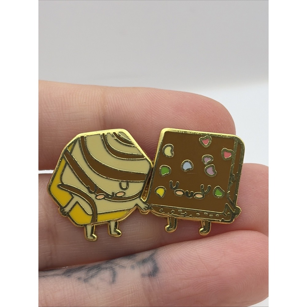 Little Debbie Zebra Cake Cosmic Brownie Cartoon Cute Lapel Hat Pin